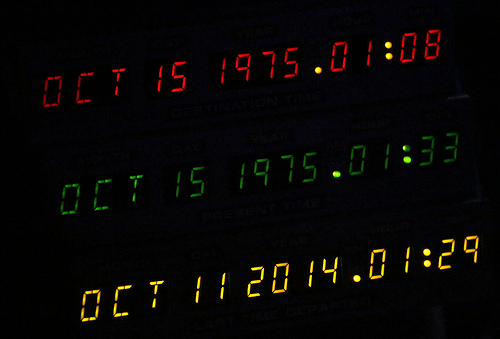 ¿Huyes hacia el pasado?